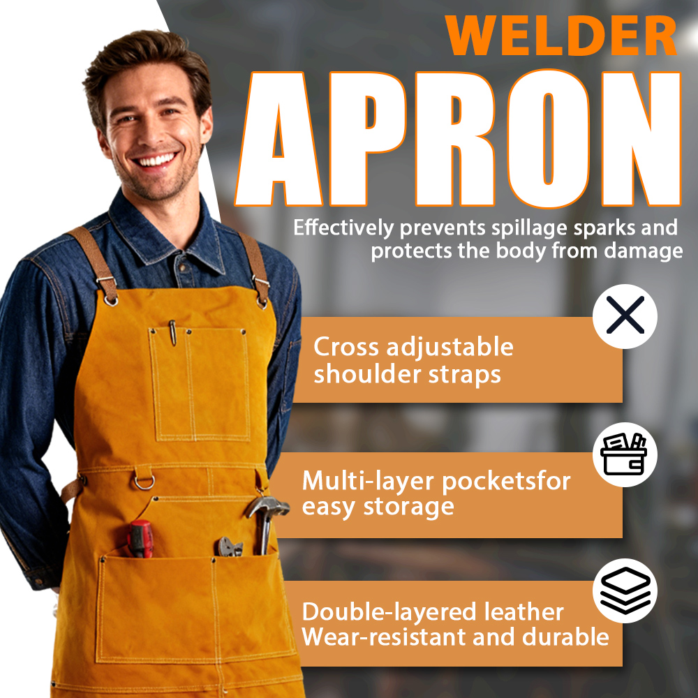 Leather Work For Car - Schweißschürze aus Ochsenleder, Schmiedeschürze aus Rindsleder,