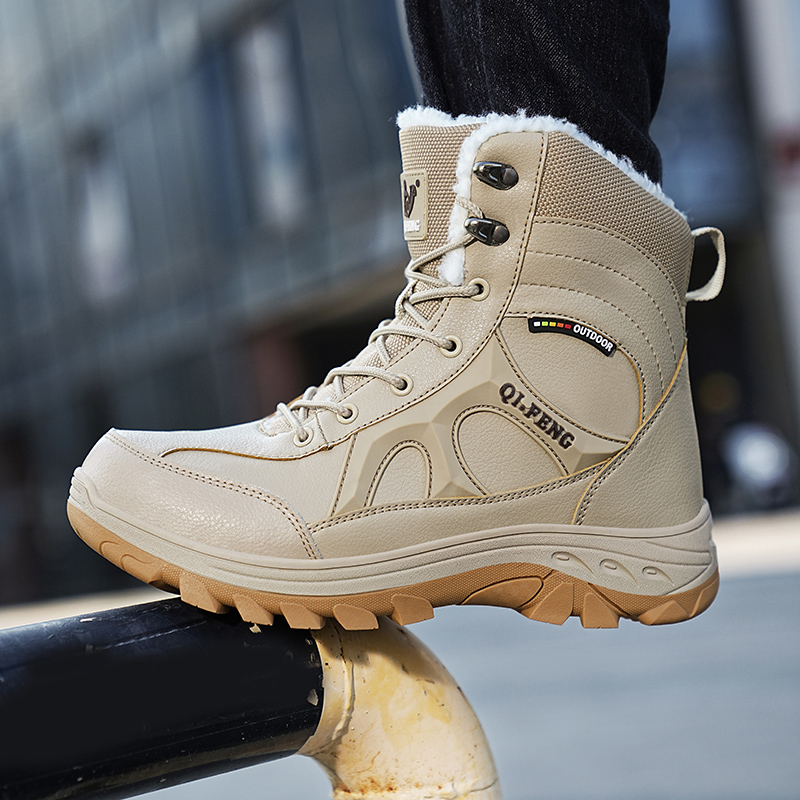 Leatherwork Training - Neue Herren Winter Outdoor Wanderstiefel Übergröße