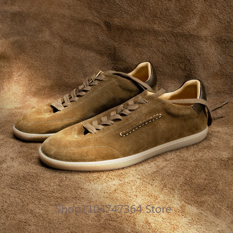 Leatherwork Training - Luxuriöse Designer-Herrenschuhe aus Kuhwildleder Derby Arbeitsschuhe