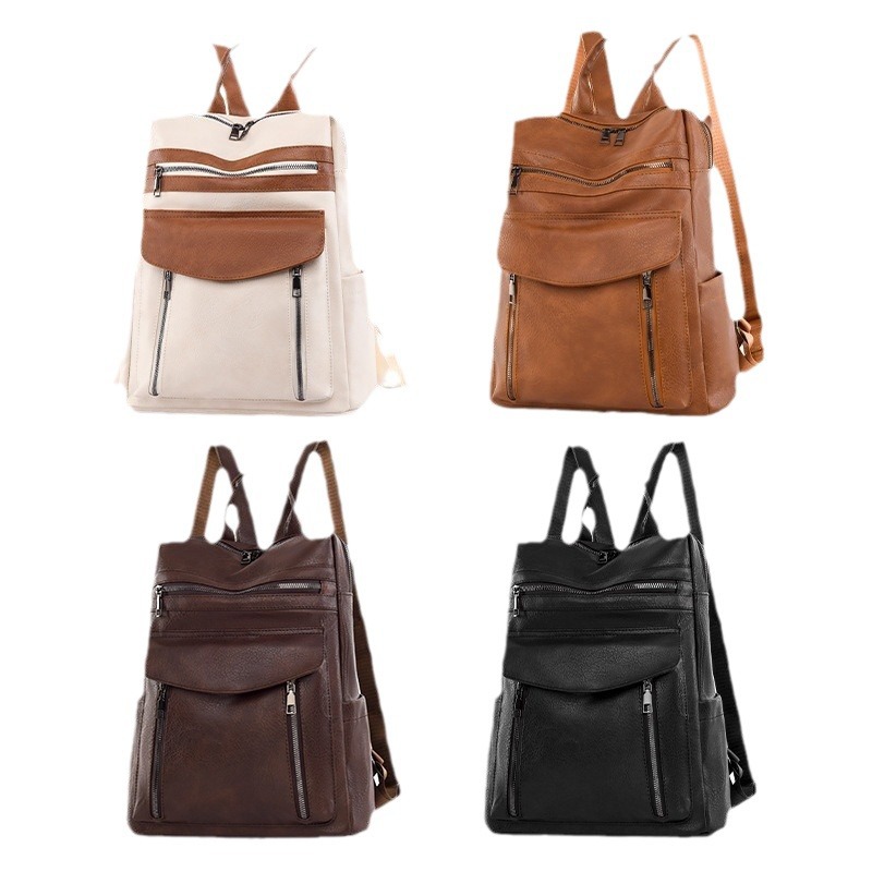 Neue Ankunft Leder Laptop PU R – Leather Work Womens Backpack Bewertung und Preis