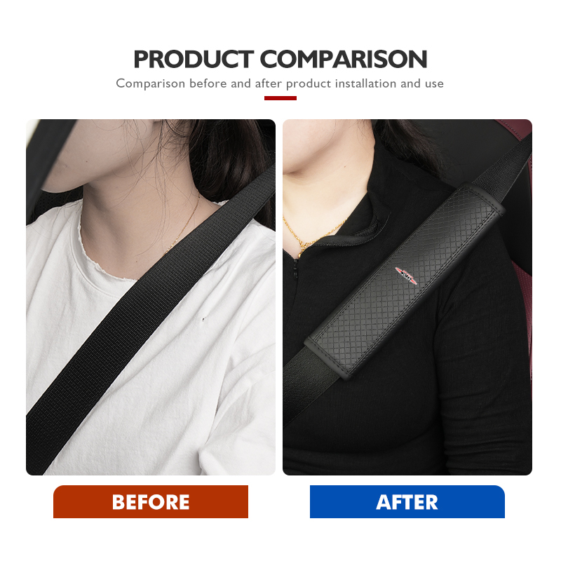 Leder-Autosicherheitsgurtpolst – Leather Work For Car Bewertung und Preis