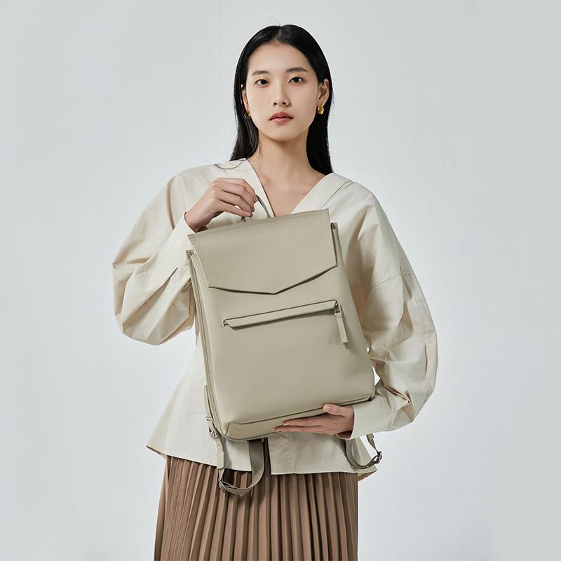 Mode Neue Japanische Und Korea – Leather Work Womens Backpack Bewertung und Preis