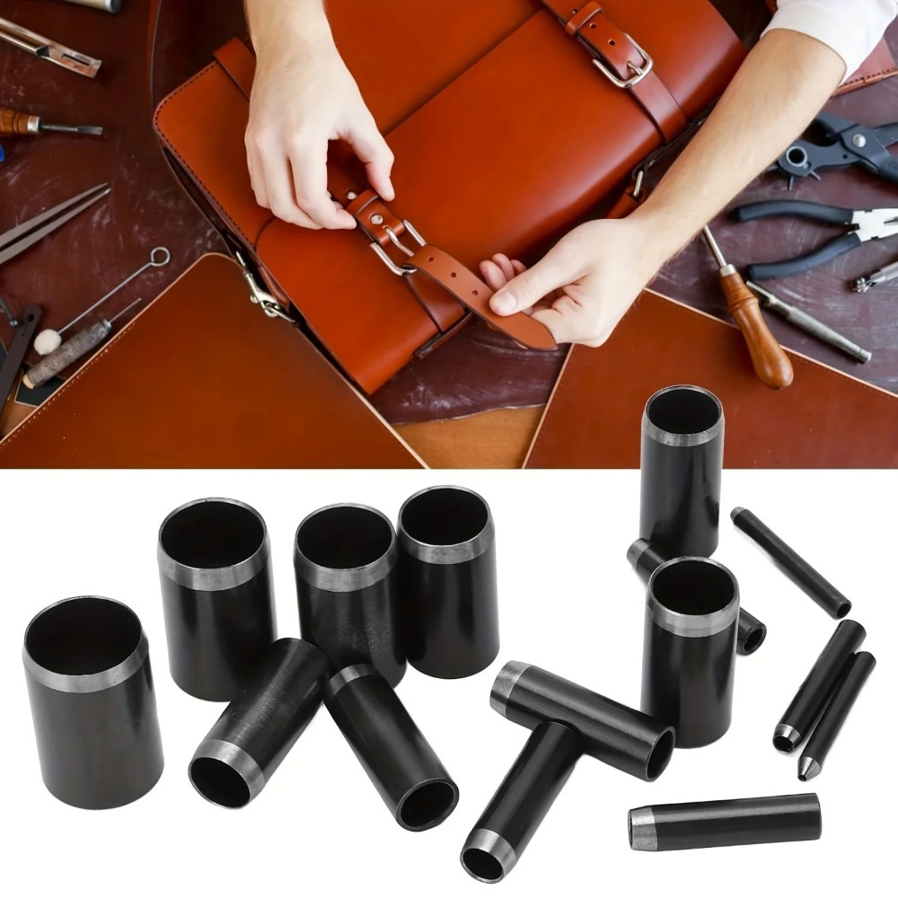 15-teiliges Rundlochstanzer-Se – Leatherwork Punching Tool Bewertung und Preis
