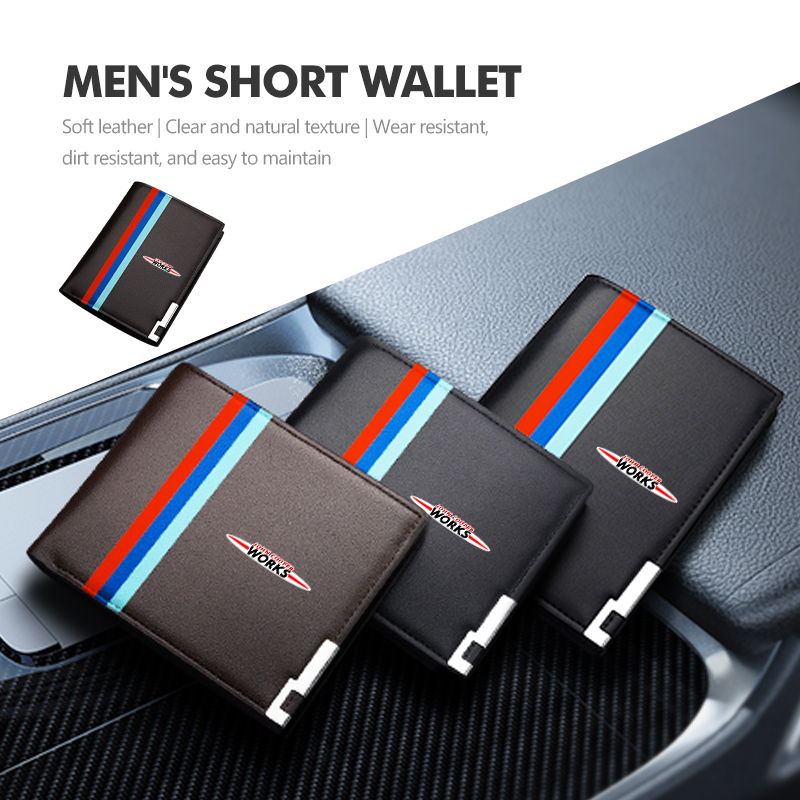 Car Men Kurze Geldbörse, multi – Leather Work For Car Bewertung und Preis