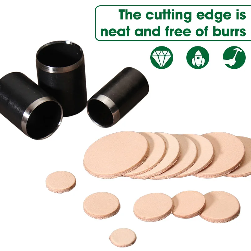 Runder Lederlocher in 15 Größe – Leatherwork Punching Tool Bewertung und Preis