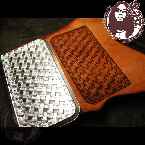 Gewebtes Muster Handarbeit ein – Unique Leather Work Bewertung und Preis