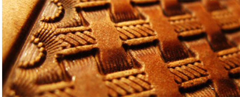 Gewebtes Muster Handarbeit ein – Unique Leather Work Bewertung und Preis