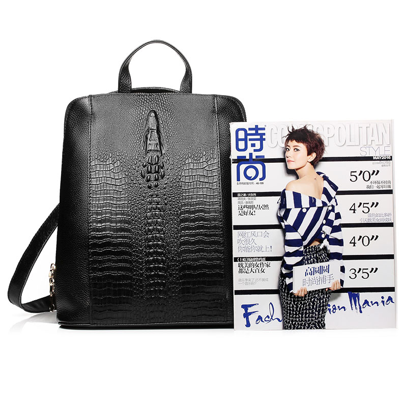 Zency Damen-Rucksack aus Kroko – Leather Work Womens Backpack Bewertung und Preis