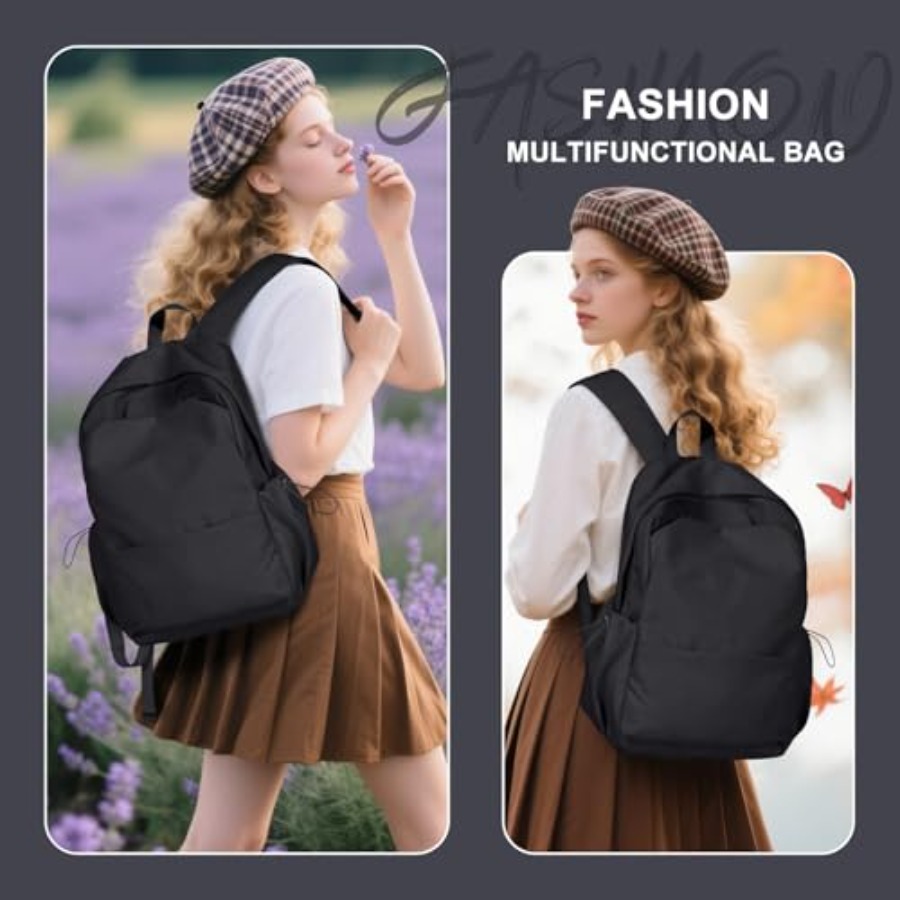 Schwarzer Rucksack für Damen,  – Leather Work Womens Backpack Bewertung und Preis